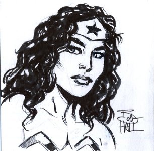 Wonder Woman Comic Art