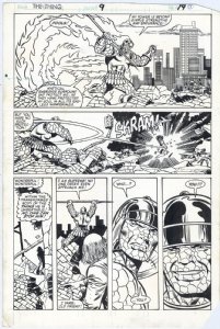 The Thing  Issue 9 Page 19 Comic Art