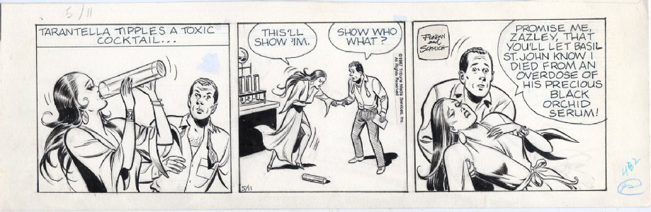Brenda Starr Daily 5/11/1987 Comic Art