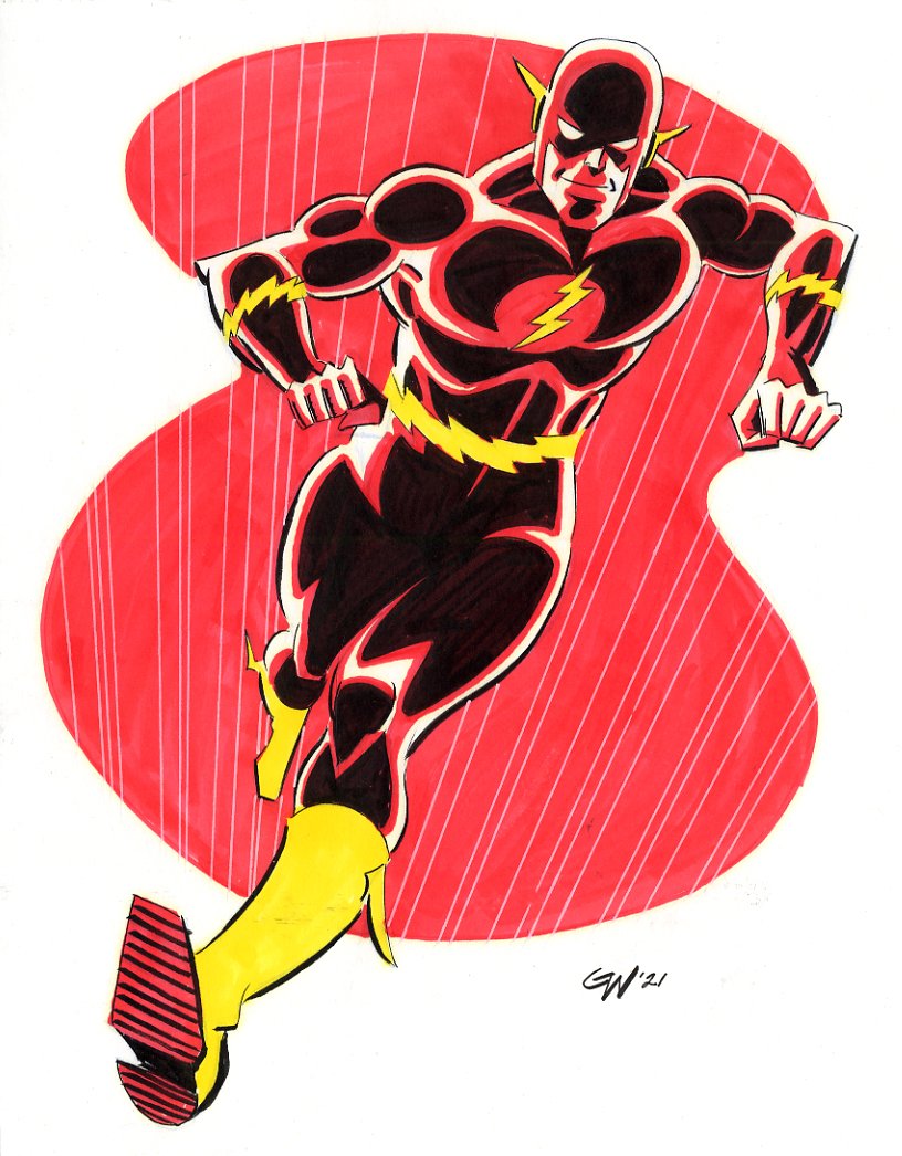 The Flash by Glenn Whitmore